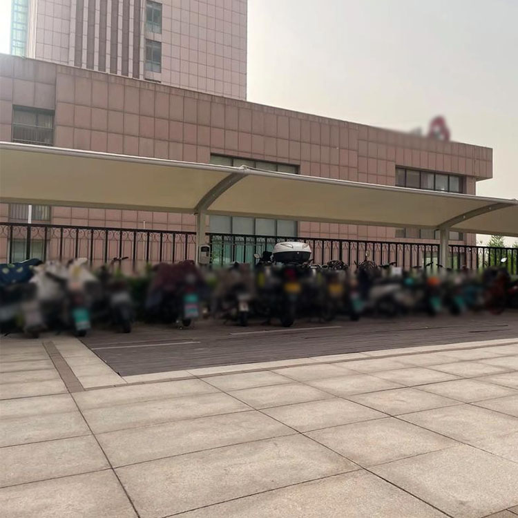 扶沟县膜结构电动车棚